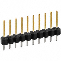 Sullins Connector Solutions - PBC10SFAN - CONN HEADER .100 SINGL STR 10POS