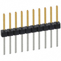 Sullins Connector Solutions - PBC10SFCN - CONN HEADER .100 SINGL STR 10POS