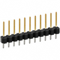 Sullins Connector Solutions - PBC11SFAN - CONN HEADER .100 SINGL STR 11POS