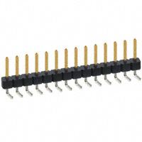 Sullins Connector Solutions - PBC14SBAN - CONN HEADER .100 SINGL R/A 14POS