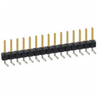 Sullins Connector Solutions - PBC15SBAN - CONN HEADER .100 SINGL R/A 15POS