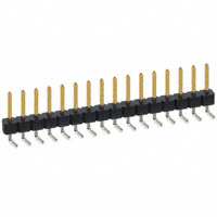 Sullins Connector Solutions - PBC16SBAN - CONN HEADER .100 SINGL R/A 16POS