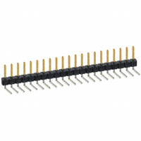 Sullins Connector Solutions - PBC21SBBN - CONN HEADER .100 SINGL R/A 21POS