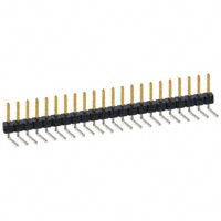 Sullins Connector Solutions - PBC22SBBN - CONN HEADER .100 SINGL R/A 22POS