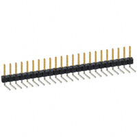 Sullins Connector Solutions - PBC23SBBN - CONN HEADER .100 SINGL R/A 23POS