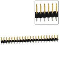 Sullins Connector Solutions - PBC36DAAN - CONN HEADER .100 DUAL STR 72POS