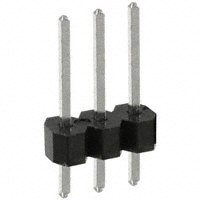 Sullins Connector Solutions - PEC03SFAN - CONN HEADER .100 SINGL STR 3POS
