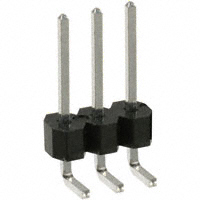 Sullins Connector Solutions - PEC03SGAN - CONN HEADER .100 SINGL R/A 3POS