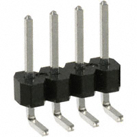 Sullins Connector Solutions - PEC04SBAN - CONN HEADER .100 SINGL R/A 4POS