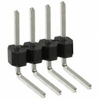 Sullins Connector Solutions - PEC04SBCN - CONN HEADER .100 SINGL R/A 4POS