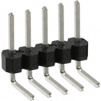 Sullins Connector Solutions - PEC05SBBN - CONN HEADER .100 SINGL R/A 5POS