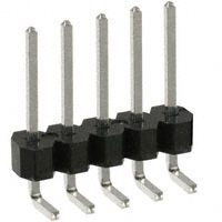 Sullins Connector Solutions - PEC05SGAN - CONN HEADER .100 SINGL R/A 5POS