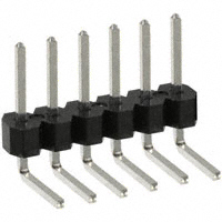 Sullins Connector Solutions - PEC06SBBN - CONN HEADER .100 SINGL R/A 6POS
