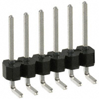 Sullins Connector Solutions - PEC06SGAN - CONN HEADER .100 SINGL R/A 6POS