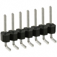 Sullins Connector Solutions - PEC07SBAN - CONN HEADER .100 SINGL R/A 7POS