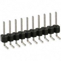 Sullins Connector Solutions - PEC10SBAN - CONN HEADER .100 SINGL R/A 10POS