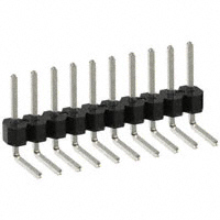 Sullins Connector Solutions - PEC10SBBN - CONN HEADER .100 SINGL R/A 10POS