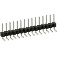 Sullins Connector Solutions - PEC15SBAN - CONN HEADER .100 SINGL R/A 15POS