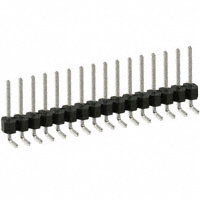 Sullins Connector Solutions - PEC16SGAN - CONN HEADER .100 SINGL R/A 16POS