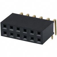 Sullins Connector Solutions - PPPC062LJBN-RC - CONN FEMALE 12POSDL .1" R/A GOLD