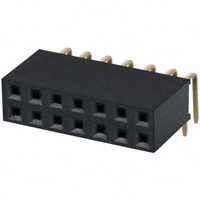 Sullins Connector Solutions - PPPC072LJBN-RC - CONN FEMALE 14POSDL .1" R/A GOLD