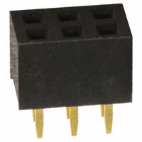 Sullins Connector Solutions - NPPN032AFCN-RC - CONN RECEPT 2MM DUAL STR 6POS