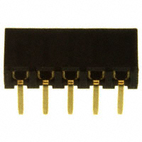 Sullins Connector Solutions - NPPN051FGGN-RC - CONN RECEPT 2MM SINGLE R/A 5POS