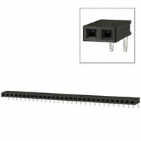 Sullins Connector Solutions - PPTC301LGBN-RC - CONN FEMALE 30POS .100" R/A TIN