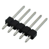 Sullins Connector Solutions - PREC005SFAN-RC - CONN HEADER .100" SNGL STR 5POS