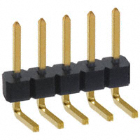 Sullins Connector Solutions - NRPN051PARN-RC - CONN HEADER 2MM SINGLE R/A 5POS