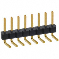 Sullins Connector Solutions - NRPN081PARN-RC - CONN HEADER 2MM SINGLE R/A 8POS