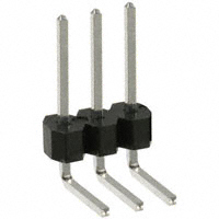 Sullins Connector Solutions - PTC03SGBN - CONN HEADER .100 SINGL R/A 3POS