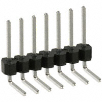 Sullins Connector Solutions - PTC07SGBN - CONN HEADER .100 SINGL R/A 7POS