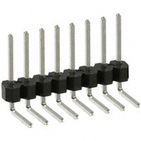 Sullins Connector Solutions - PTC08SGBN - CONN HEADER .100 SINGL R/A 8POS