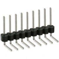 Sullins Connector Solutions - PTC09SGBN - CONN HEADER .100 SINGL R/A 9POS