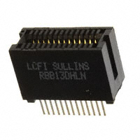Sullins Connector Solutions - RBB13DHLN - CONN EDGE DUAL FMALE 26POS 0.050