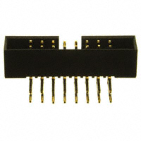 Sullins Connector Solutions - SBH21-NBPN-D08-RA-BK - CONN HEAD 2MM 16POS GOLD R/A