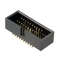 Sullins Connector Solutions - SBH41-NBPB-D10-SM-BK - CONN HEADR 1.27MM 20POS GOLD SMD