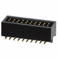Sullins Connector Solutions - SBH51-LPSE-D10-SP-BK - CONN HEADER 20POS 1MM GOLD SMD