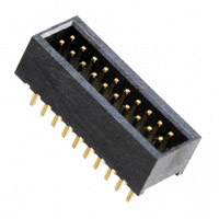 Sullins Connector Solutions - SBH51-LPSE-D10-ST-BK - CONN HEADER 20POS 1MM GOLD VERT