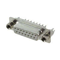 Sullins Connector Solutions - SDS101-PRW2-F15-SN83-6 - CONN D-SUB RCPT 15POS VERT SLDR