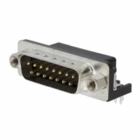 Sullins Connector Solutions - SDS107-PRW1-M15-SN23-11 - CONN D-SUB PLUG 15POS R/A SOLDER