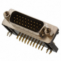 Sullins Connector Solutions - SDS108-PRP1-M26-SN63-1 - CONN DSUB HD PLUG 26POS R/A SLDR