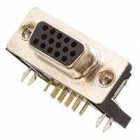 Sullins Connector Solutions - SDS108-PRP2-F15-SN13-1 - CONN DSUB HD RCPT 15POS R/A SLDR