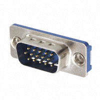Sullins Connector Solutions - SDS224-PRW1-M15-SN13-2 - CONN DSUB HD PLUG 15POS R/A SLDR