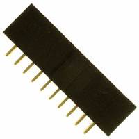 Sullins Connector Solutions - SFH11-PBPC-D10-ST-BK - CONN HEADR FMALE 20POS .1" DL AU