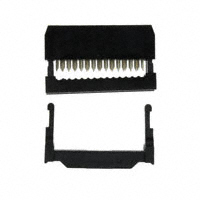 Sullins Connector Solutions - SFH213-PPPC-D07-ID-BK - CONN SOCKET IDC 14POS W/STR GOLD