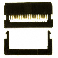 Sullins Connector Solutions - SFH213-PPPN-D08-ID-BK - CONN RECEPT 16POS 2MM IDT GOLD