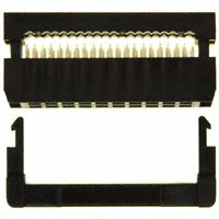 Sullins Connector Solutions - SFH213-PPPN-D10-ID-BK-M181 - CONN RECEPT 20POS 2MM IDT GOLD
