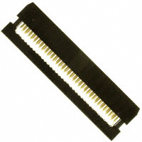 Sullins Connector Solutions - SFH21-PPPN-D17-ID-BK-M181 - CONN RECEPT 34POS 2MM IDT GOLD